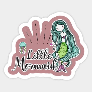 Little mermaids Sticker